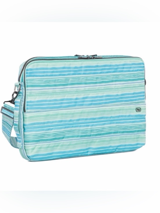 lug Handbags - Lug Delta 17" Laptop Case Love Waves Aqua